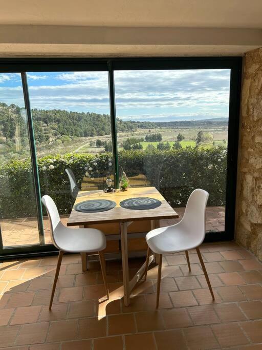 Appartement Grand T2 Bis Avec Terrasse Et Vue à Portel-des-Corbieres Extérieur photo