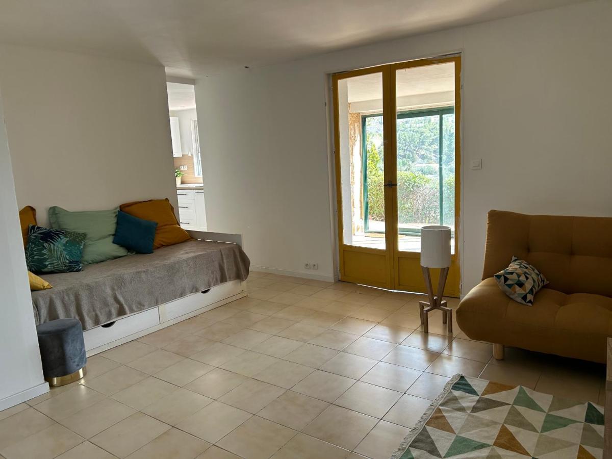 Appartement Grand T2 Bis Avec Terrasse Et Vue à Portel-des-Corbieres Extérieur photo